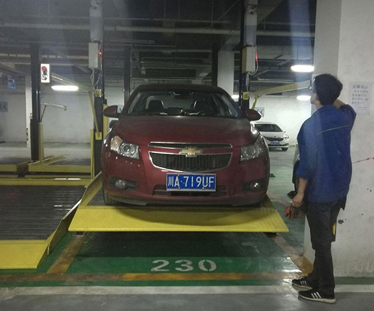 云阳双柱简易式机械式丝瓜视频免费下载库短租